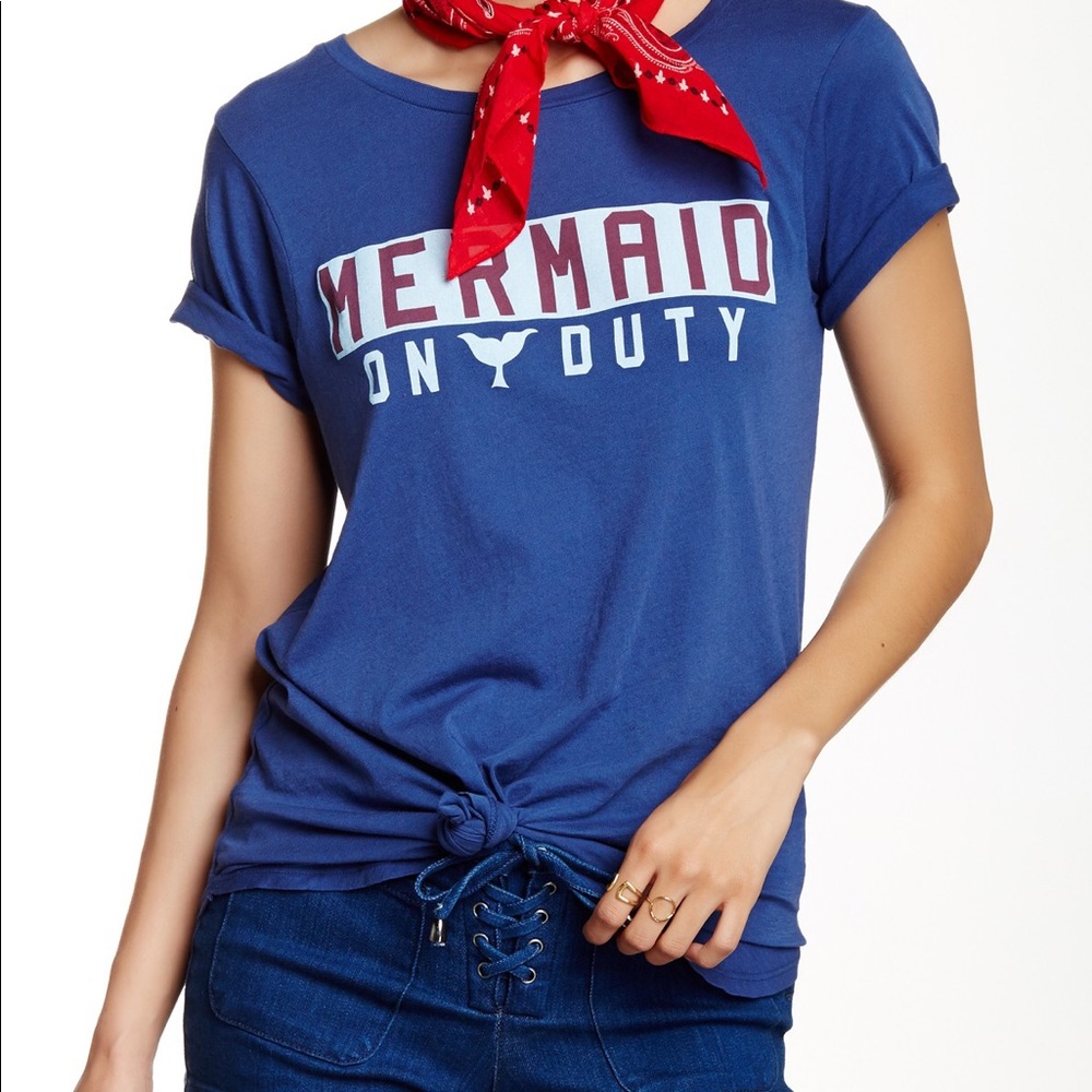 Wildfox “Mermaid on duty” tee